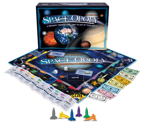 Spaceopoly Monopoly Board Game