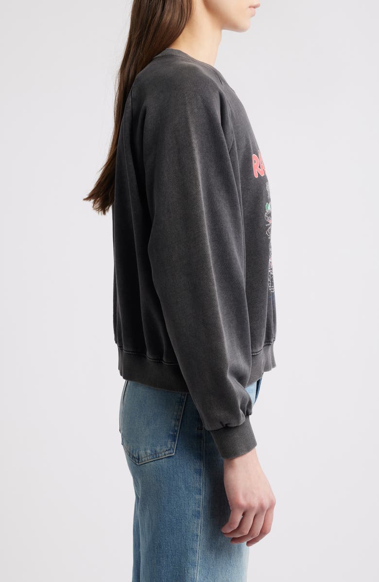 Rails Paris Cotton Graphic Sweatshirt, Alternate, color, Rails Paris Map