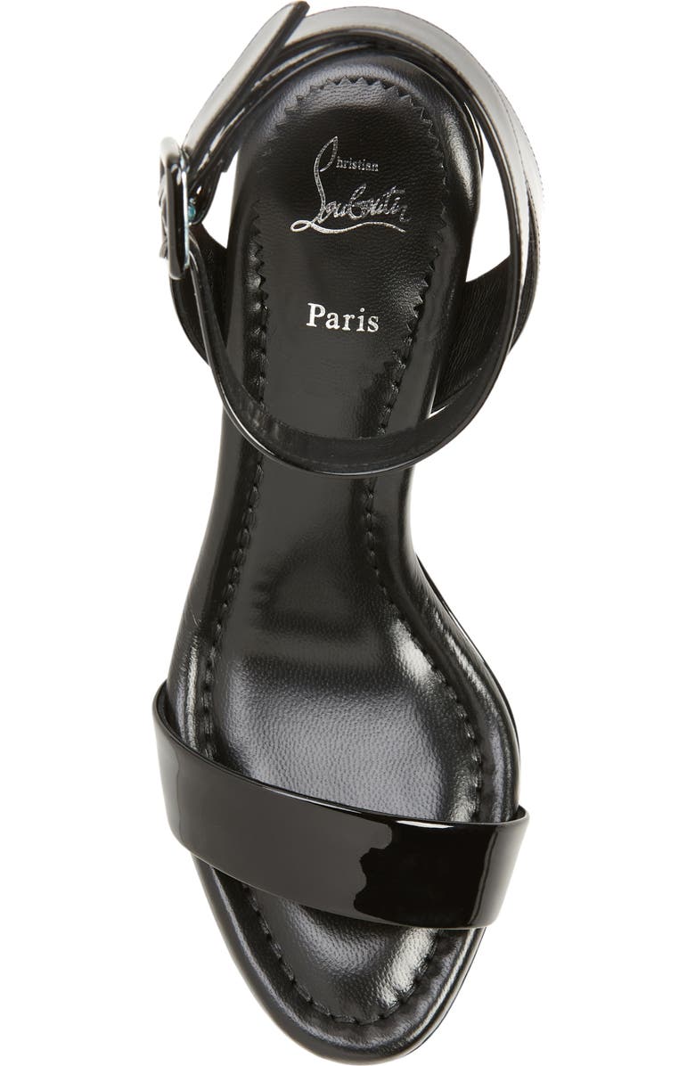 Christian Louboutin Movida Sabina Ankle Strap Platform Sandal, Alternate, color,