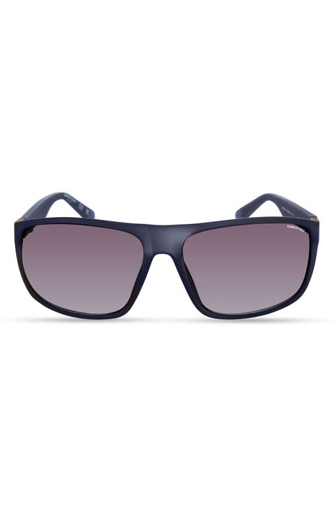 66mm Rectangle Sunglasses