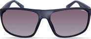 Kenneth Cole 66mm Rectangle Sunglasses
