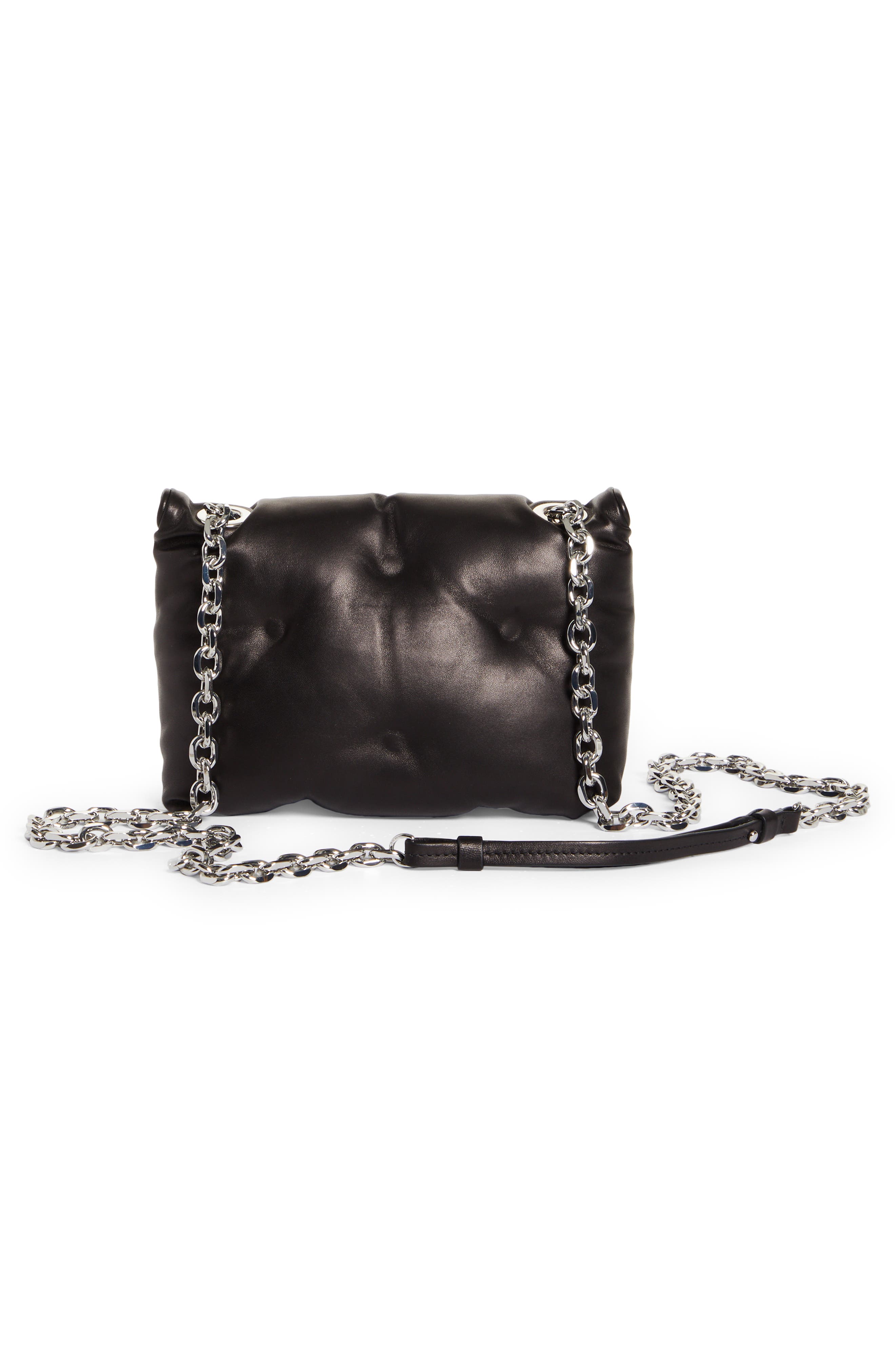 Maison Margiela Mini Glam Slam Quilted Leather Crossbody Bag, Alternate, color, 