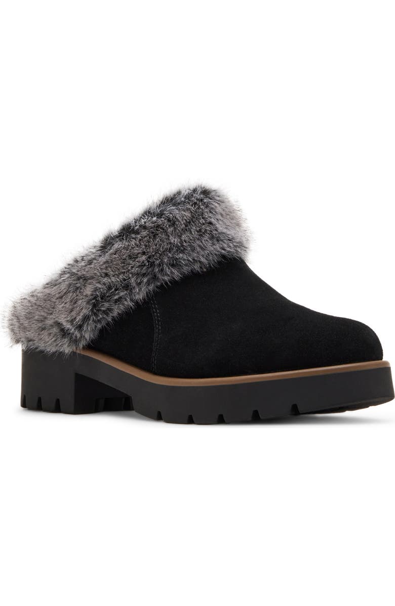 Blondo Karoline Faux Fur Clog, Main, color,