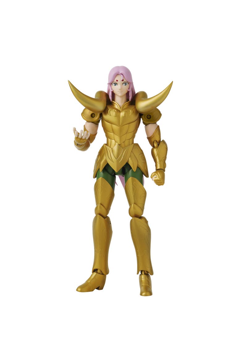 Anime Heroes Knights of the Zodiac, Aries Mu, 6.5 Inch Action Figure, Alternate, color, Multicolored