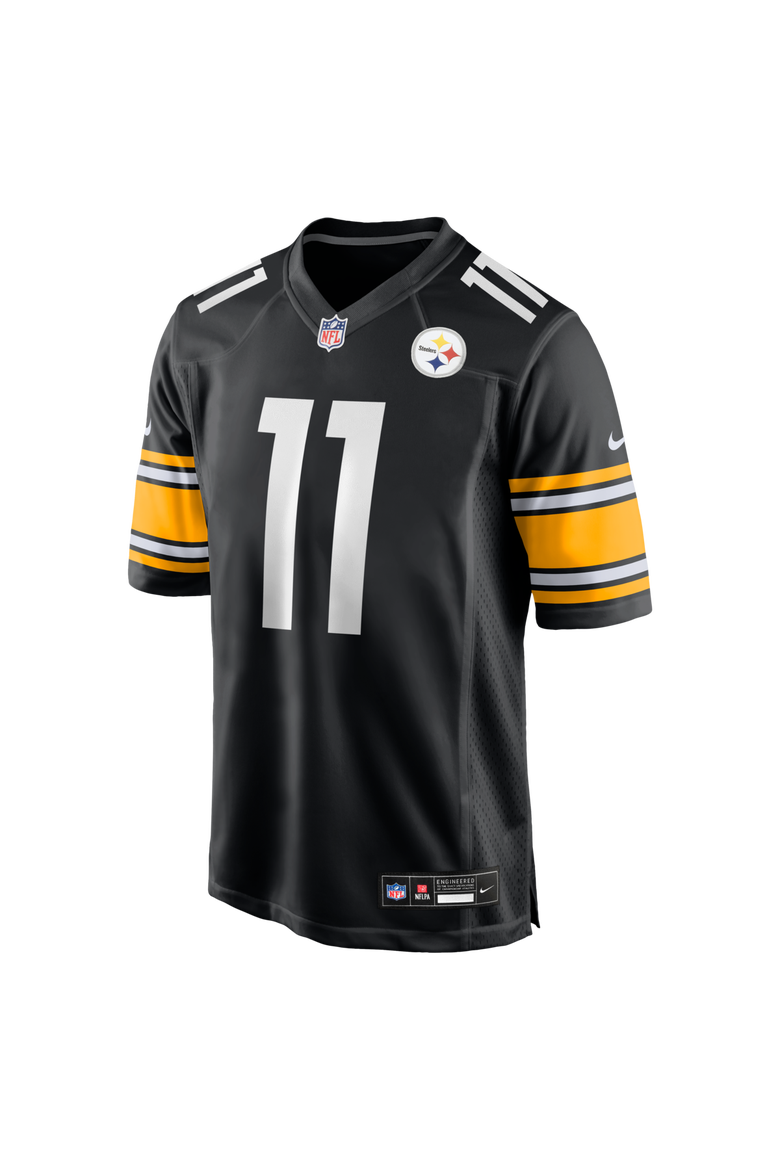 Men's Nike Michael Pittman Jr. Black Pittsburgh Steelers Game Jersey, Alternate, color, Black