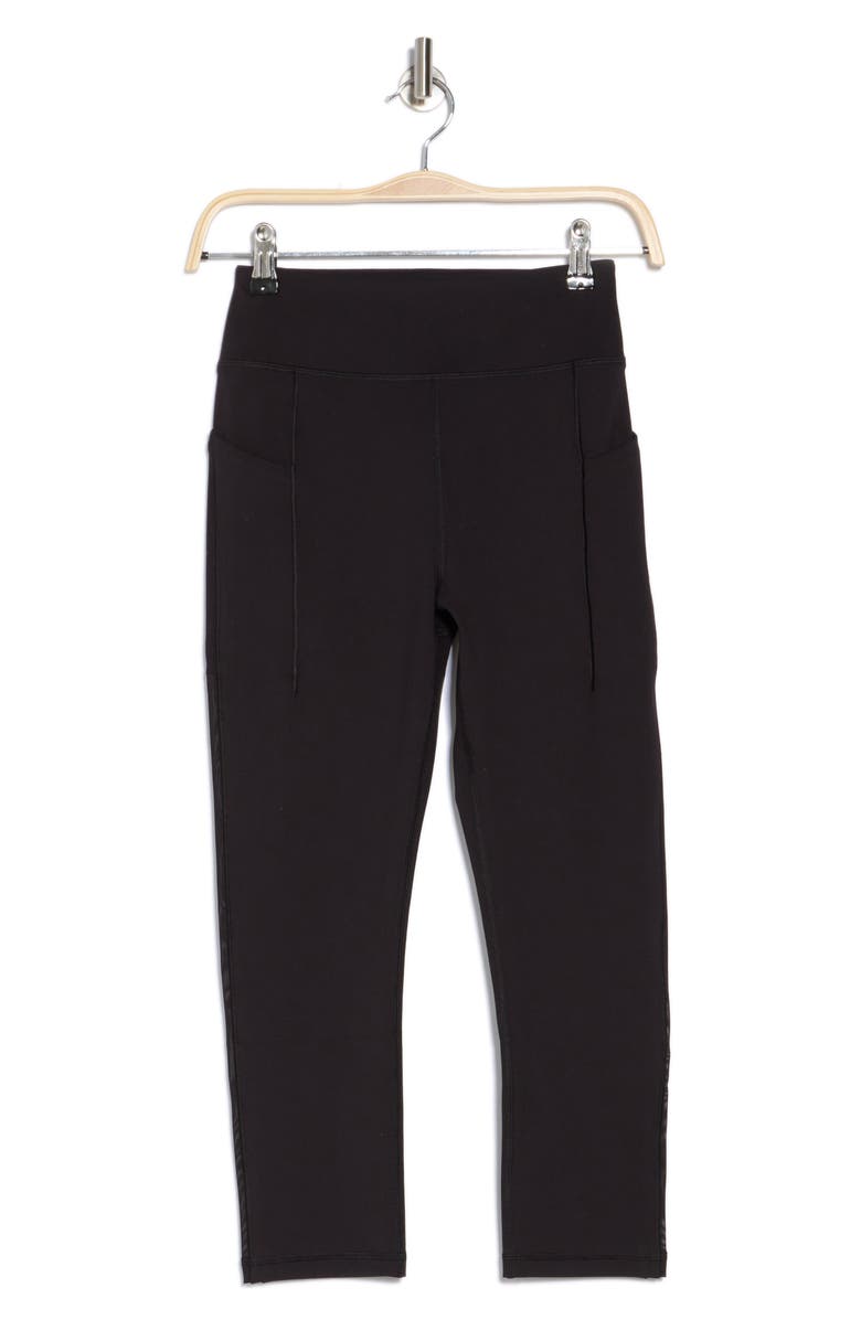 X by Gottex Mesh Line Capri Leggings, Alternate, color,