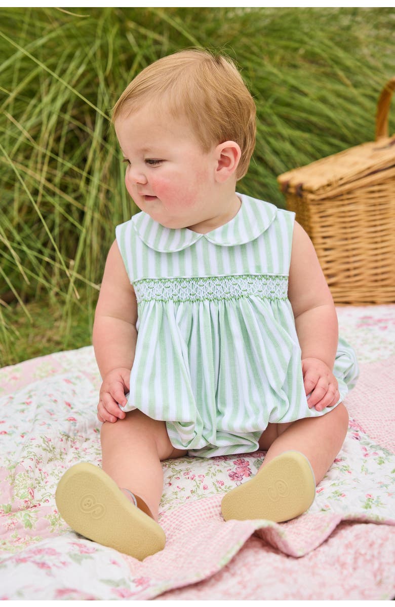 Little English Sleeveless Barrington Bubble, Alternate, color, Meriwether Stripe