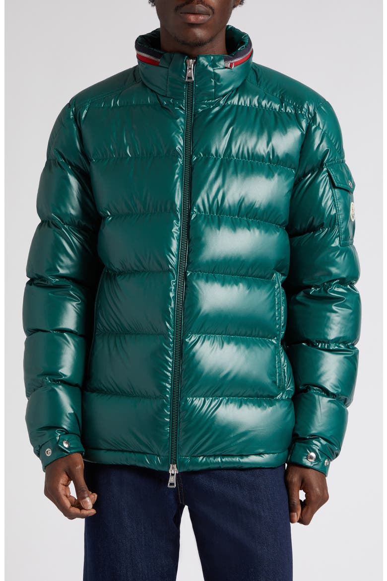Bourne Quilted Recycled Polyester Puffer Jacket, Main, color, GREEN