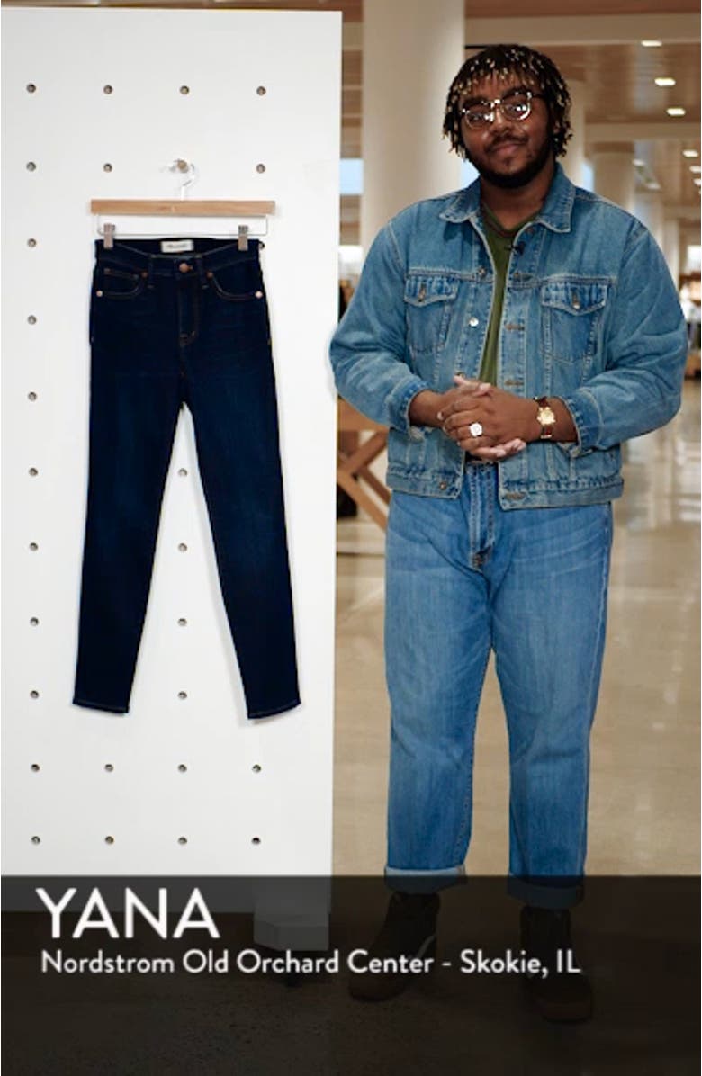 9-Inch High Rise Skinny Jeans, sales video thumbnail