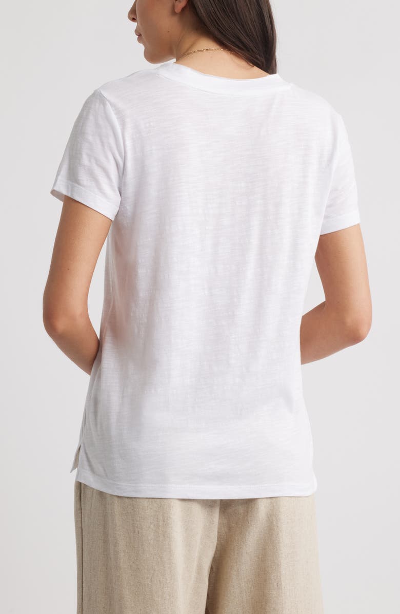 Cotton & Modal V-Neck T-Shirt