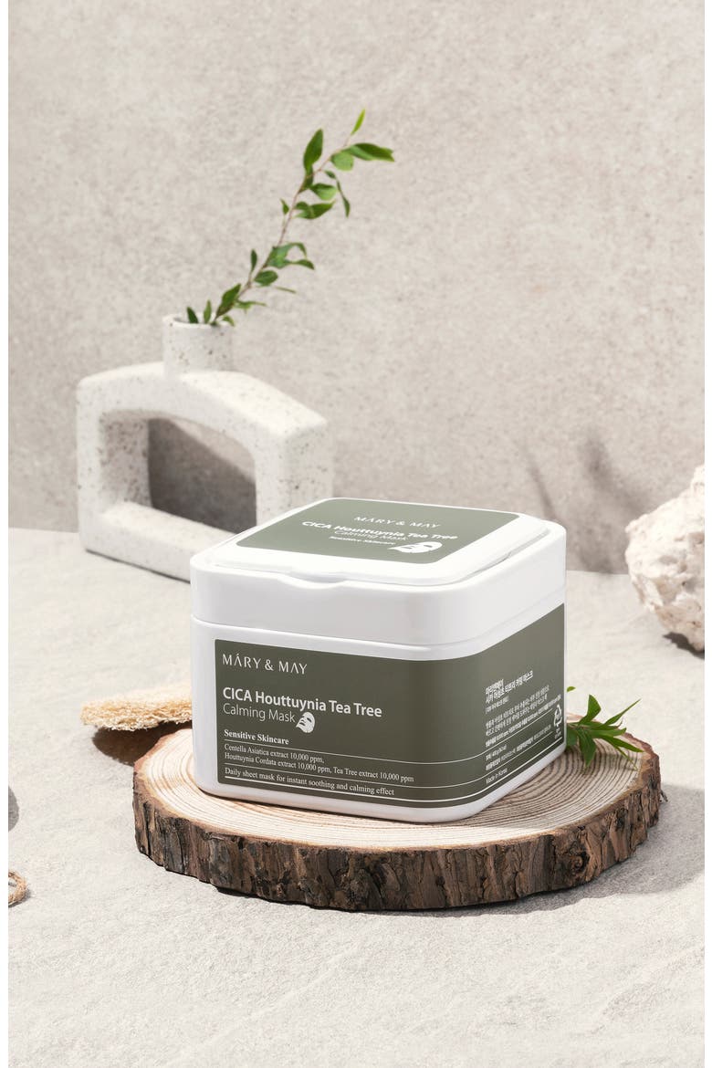 CICA Houttuynia Tea Trea Calming Mask, Alternate, color, NO COLOR