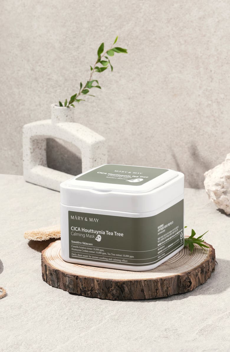 Mary&May CICA Houttuynia Tea Trea Calming Mask, Alternate, color, 