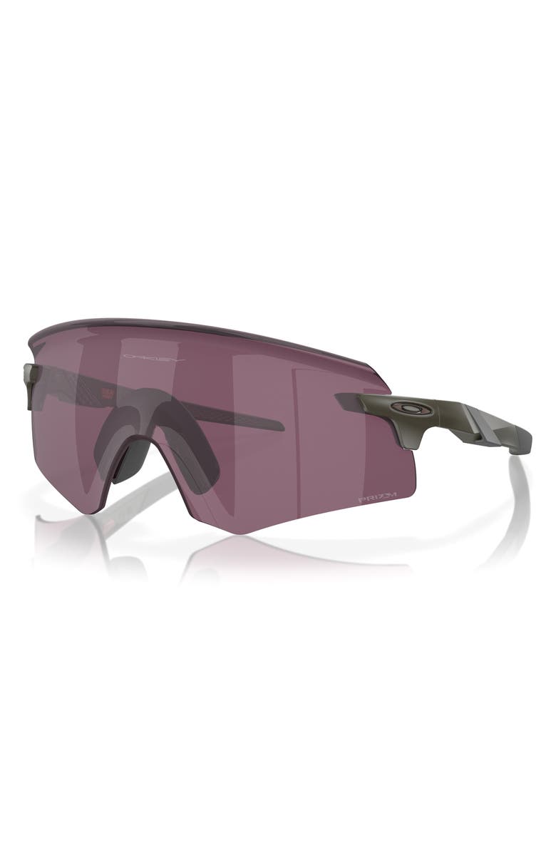 Oakley Encoder Prizm<sup>™</sup> Rimless Wrap Shield Sunglasses, Alternate, color,