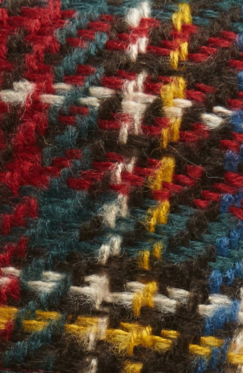 BP. Plaid Woolen Baseball Cap, Alternate, color, 