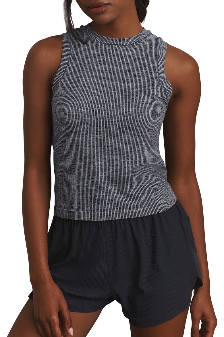 Strata Performance Tank, Main, color, NAVY BLUE