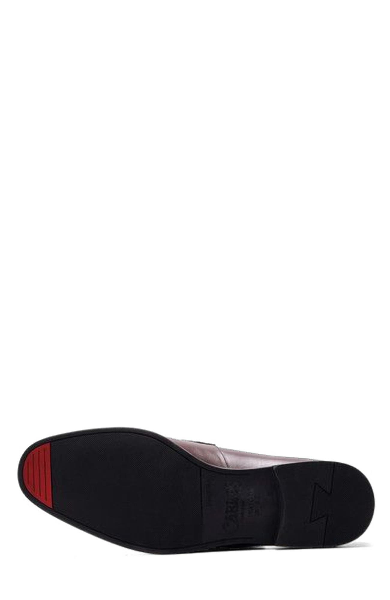 Laurent Tassel Loafer, Alternate, color, Brown Leather