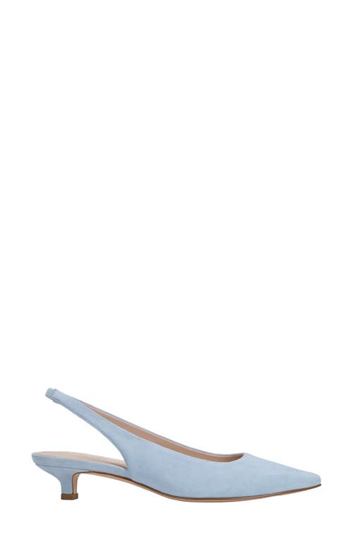 Marc Fisher Ltd Posey Kitten Heel Slingback Pump In Lbl01