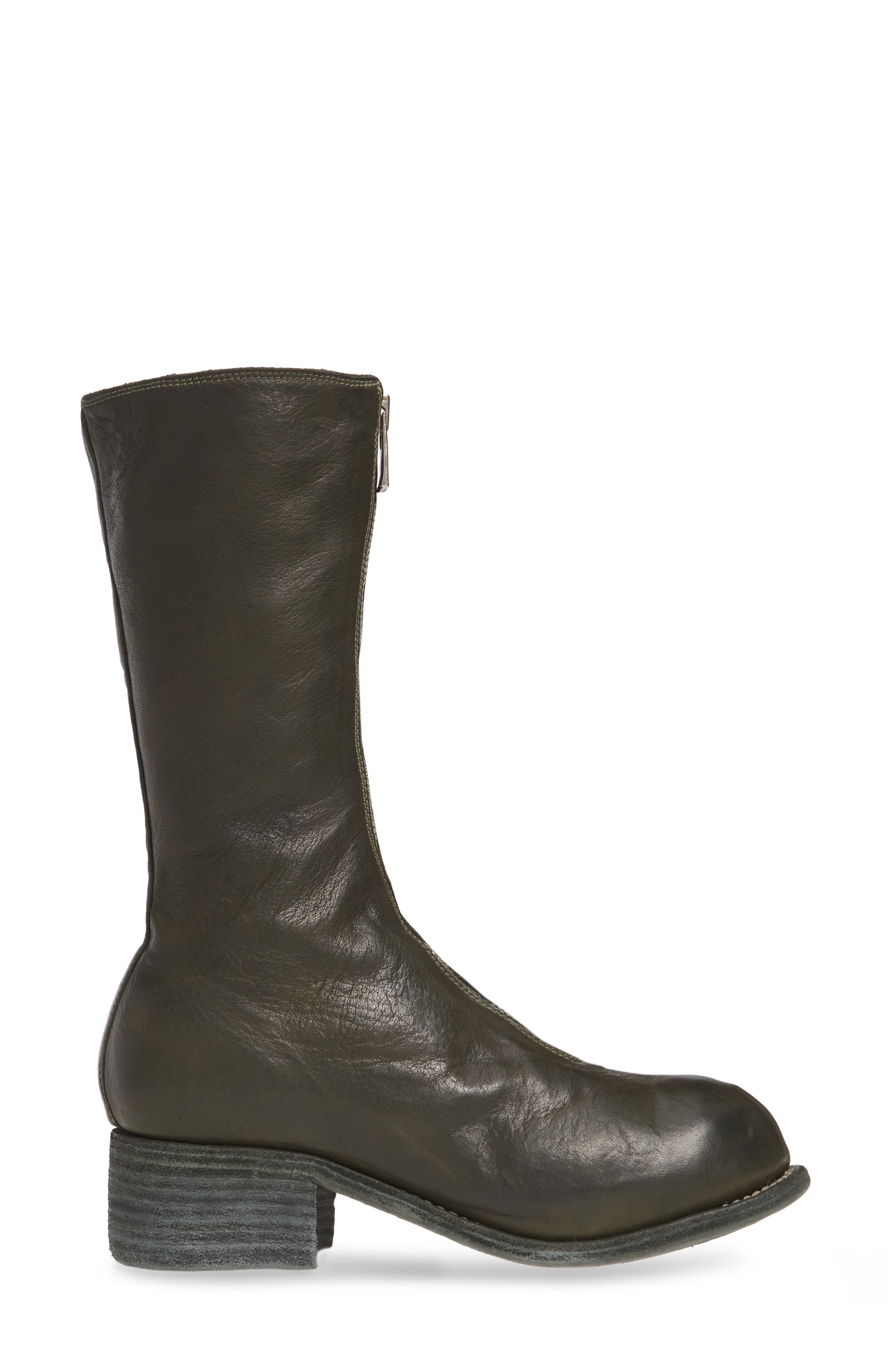 Guidi Front Zip Boot, Alternate, color, 