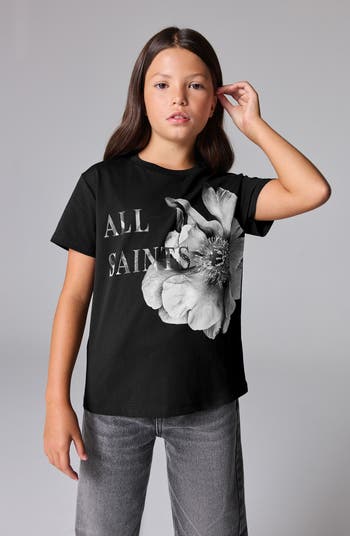 Kids' Presila Floral Cotton Graphic T-Shirt
