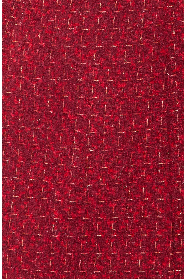 Blair Tweed Minidress, Alternate, color, RED