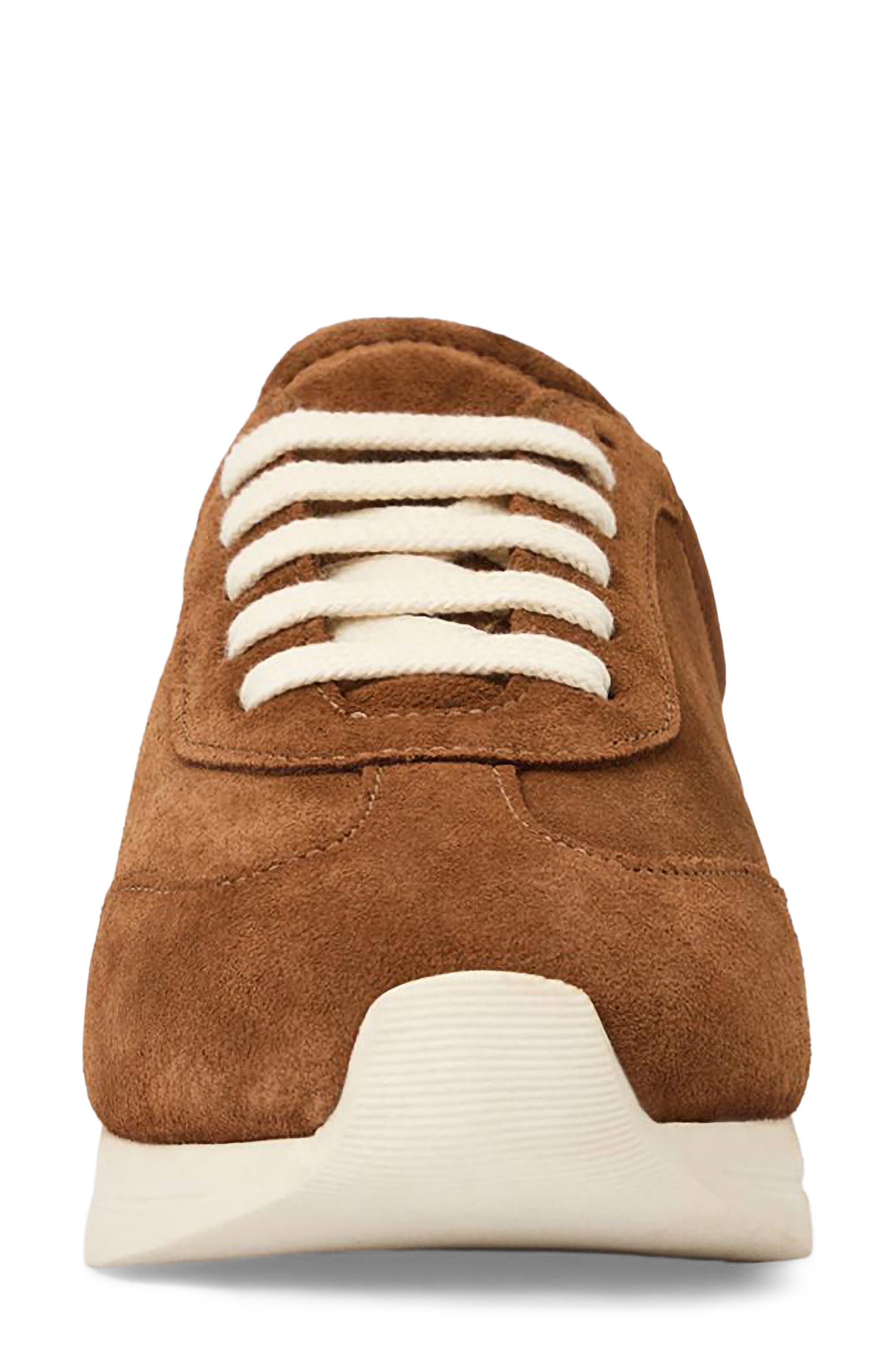 Rea Sneaker, Alternate, color, COGNAC SUEDE