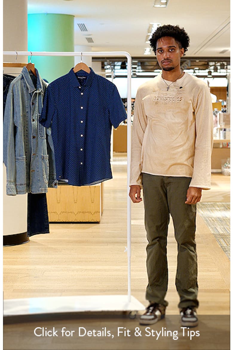 Leeward Trim Fit Short Sleeve Performance Button-Up Shirt video