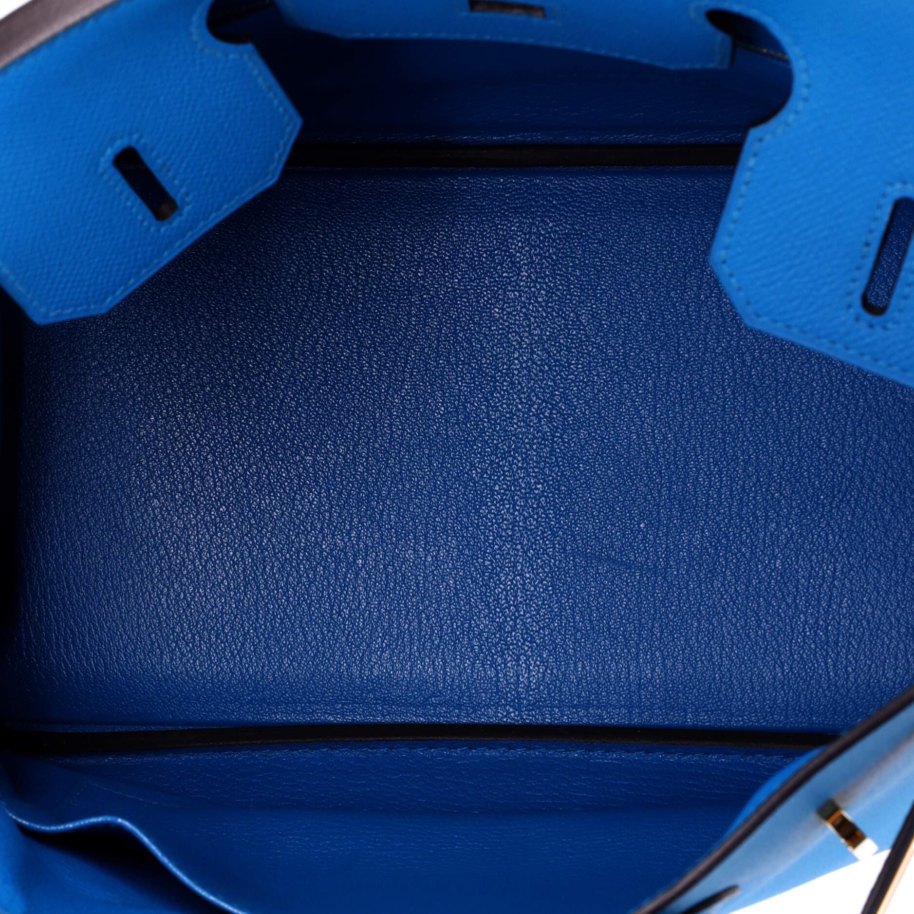 Birkin Handbag Blue Epsom with Gold Hardware 30, Alternate, color, Bleu Zanzibar