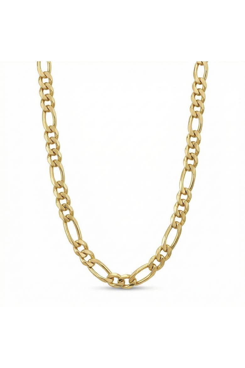 14k Gold-filled Solid Figaro Link Chain Necklace, Main, color, 14k Yellow Gold
