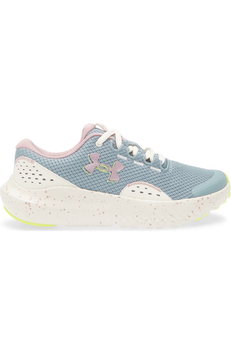 Under Armour Kids' Grade School Surge 4 Running Shoe, Alternate, color, Serpentine