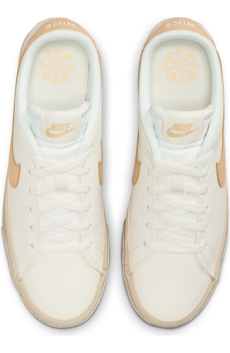 Nike Court Legacy Sneaker, Alternate, color, Sail/ White Onyx / Sand Drift
