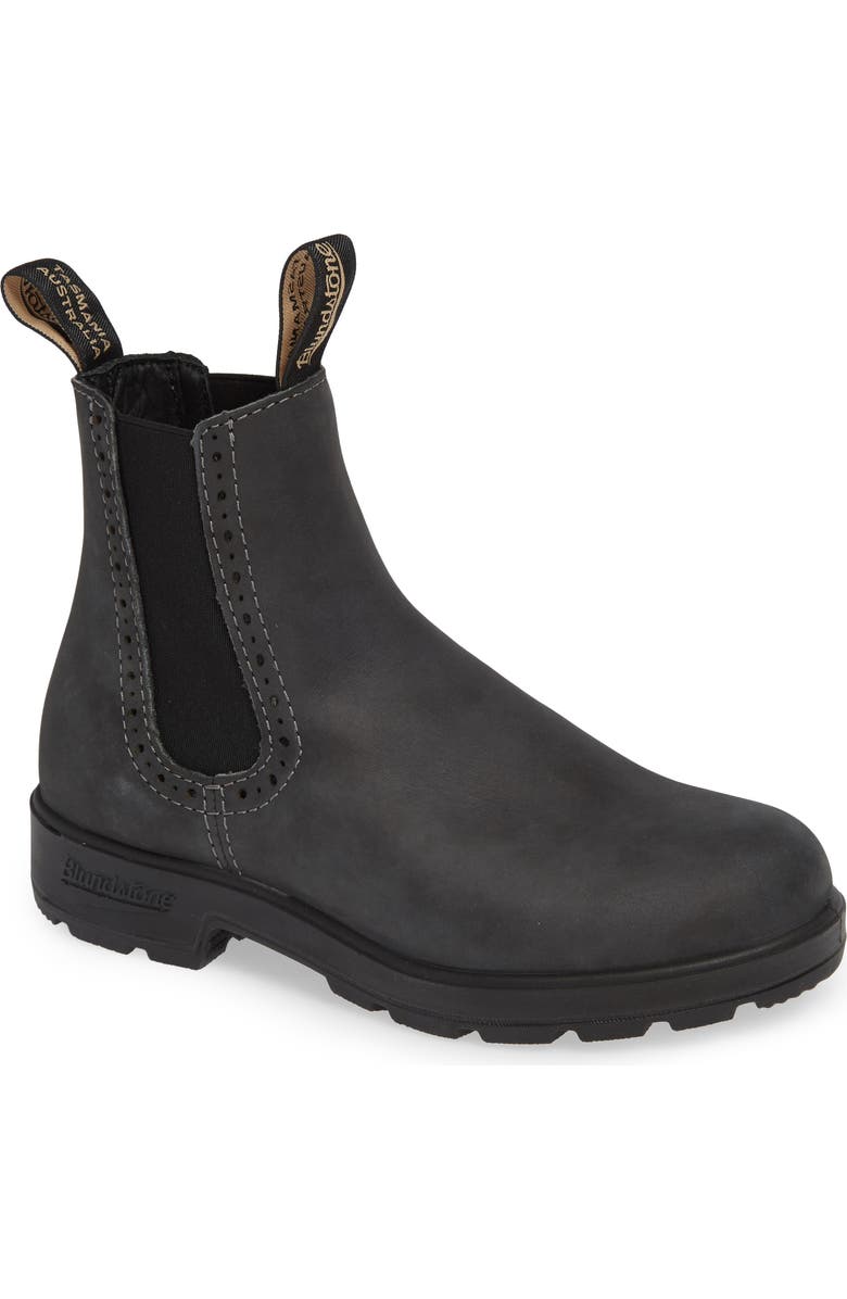 Blundstone Footwear Original Series Water Resistant Chelsea Boot, Main, color, Black Leather