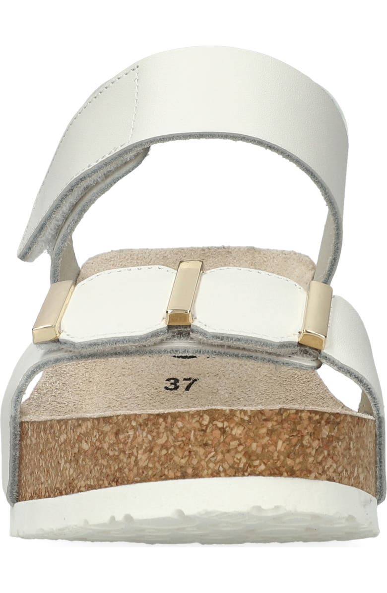 Mephisto Leonore Ankle Strap Sandal, Alternate, color, White