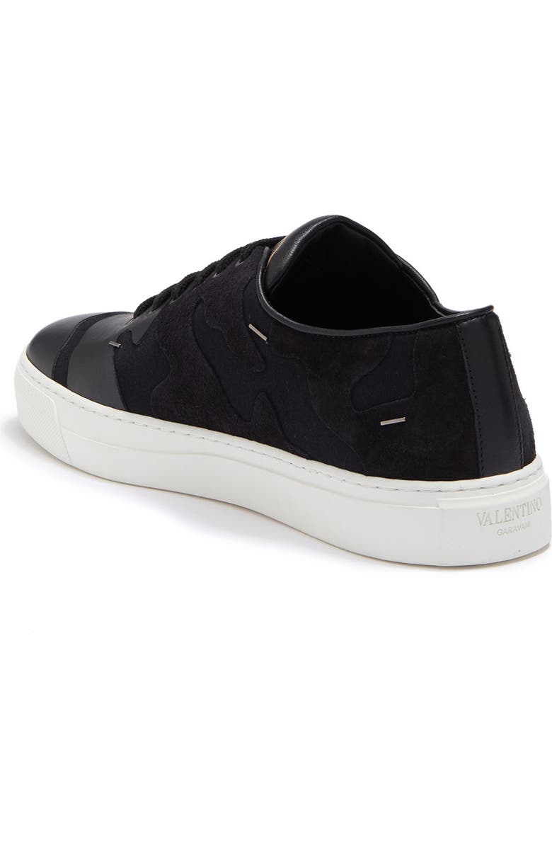 Valentino Uomo Contrast Camo Overlay Sneaker, Alternate, color,