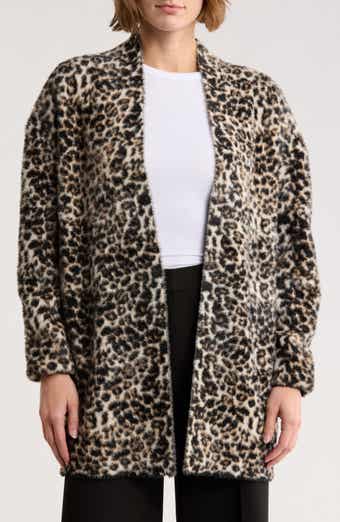 Love Token Layla Faux Fur Cardigan