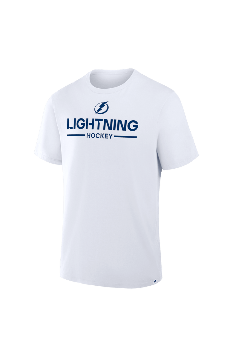 FANATICS Men
s Fanatics White Tampa Bay Lightning Authentic Pro Primary T-Shirt, Alternate, color, White