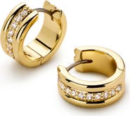 Ana Luisa Huggie Earrings - Asher Triple