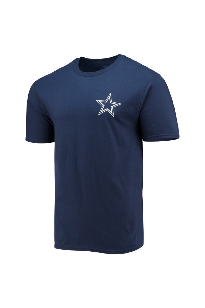 Men's Fanatics Branded Navy Dallas Cowboys #1 Dad T-Shirt, Alternate, color, Navy