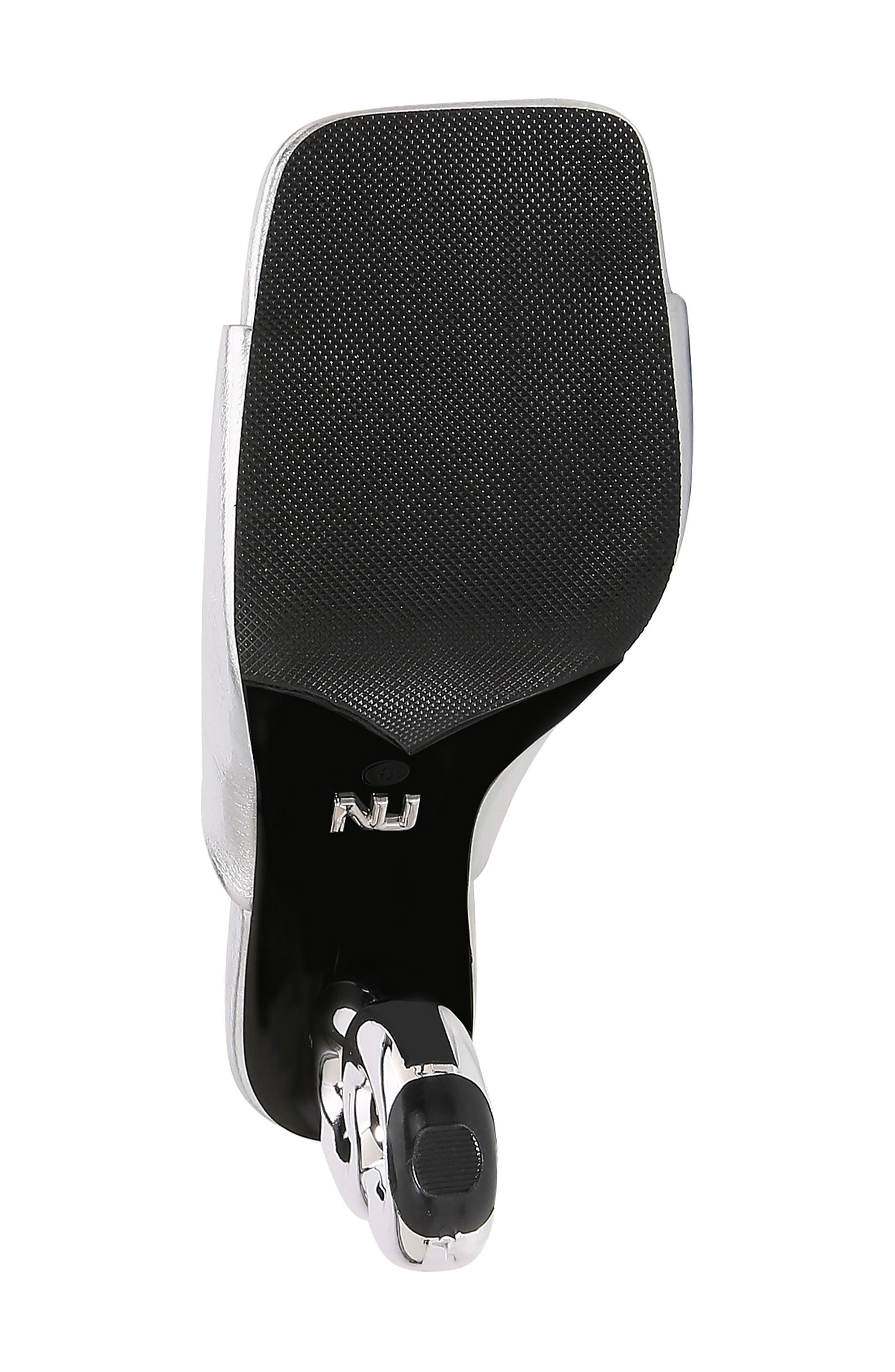 NINETY UNION Cancun Slide Sandal, Alternate, color, Silver