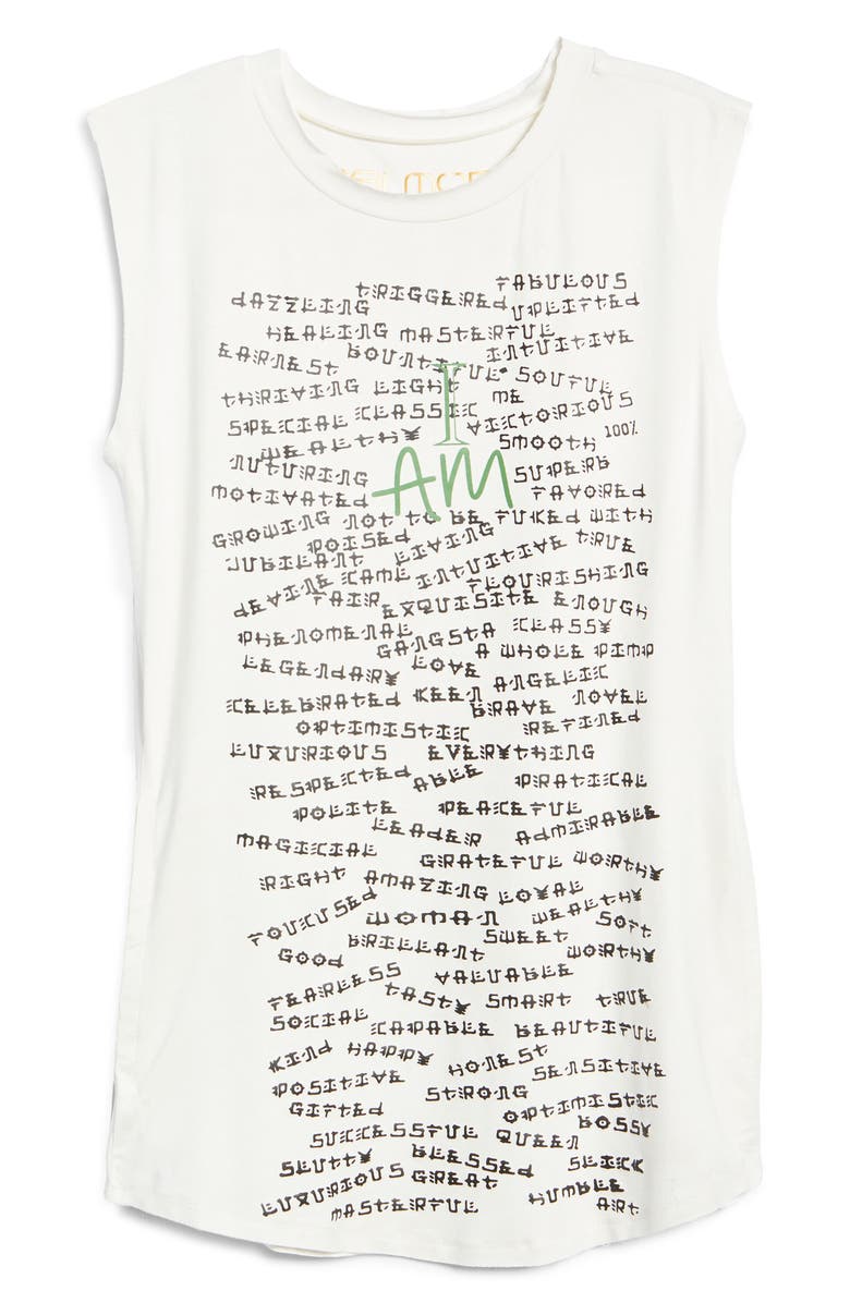 Dai Moda Affirmation Minidress, Alternate, color, White