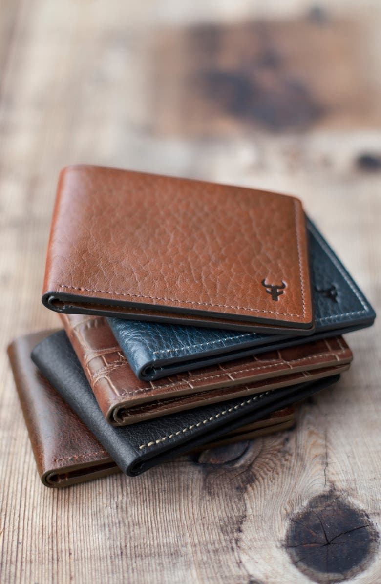Trask 'Jackson' Super Slim Leather Wallet, Alternate, color,