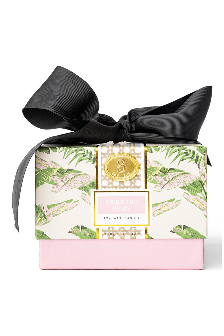 Under the Palms 3-Wick Candle, Alternate, color, PINK