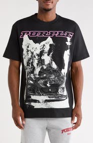 PURPLE BRAND Heavyweight Jersey Graphic T-Shirt