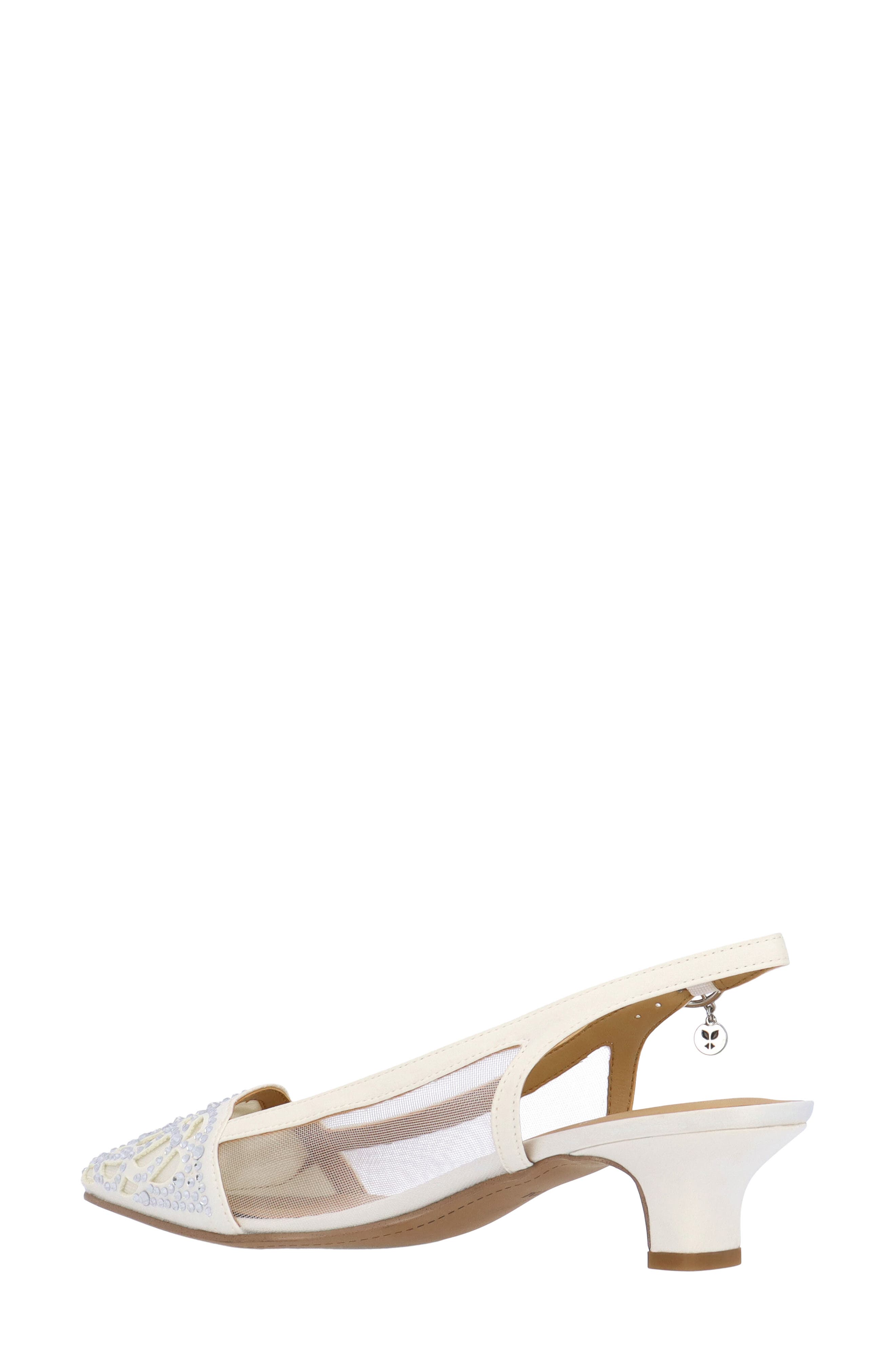 Elsinora Slingback Pump, Alternate, color, WHITE