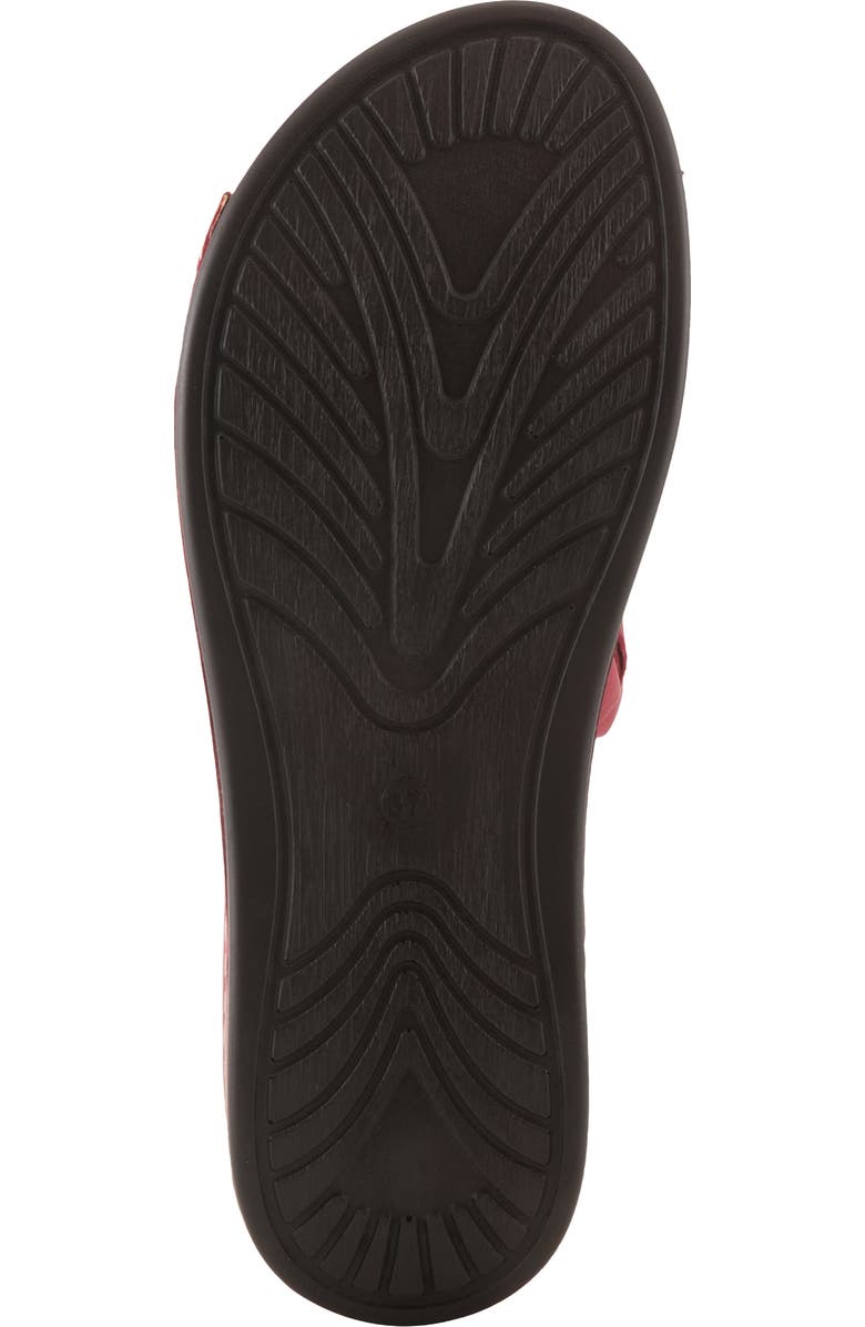 Spring Step Mezera Sandal, Alternate, color, Red