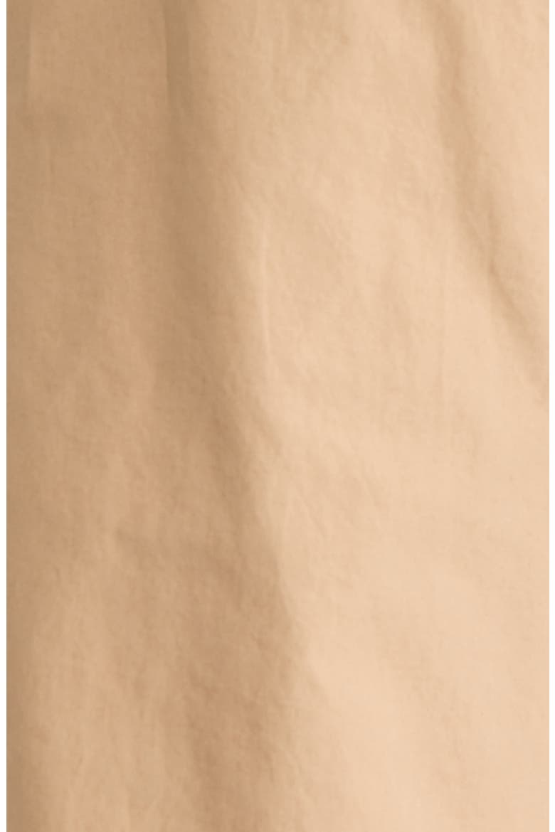 Elara Organic Cotton Poplin Drawstring Pants, Alternate, color, TRENCH COAT