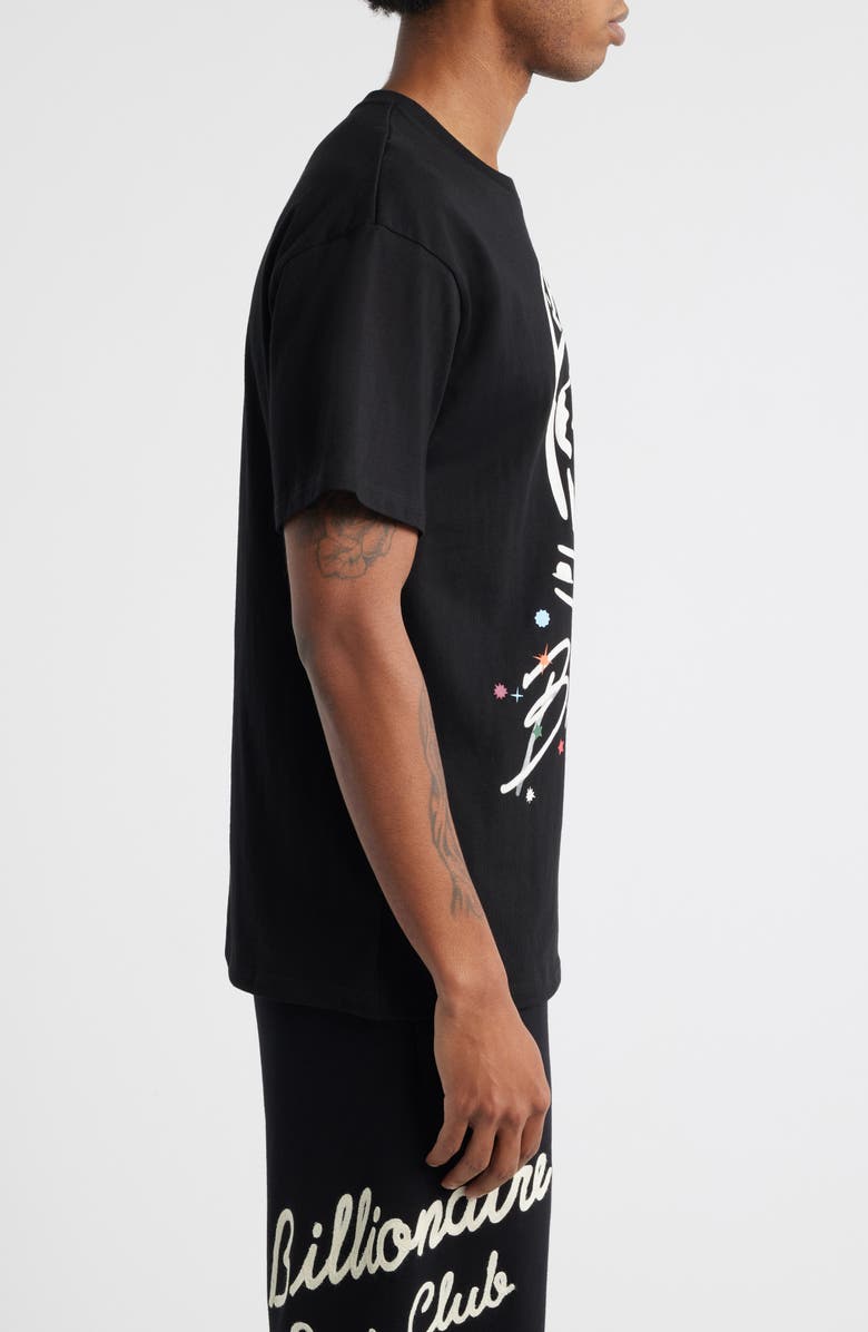 Billionaire Boys Club BB Helmet Head Cotton Graphic T-Shirt, Alternate, color, Black