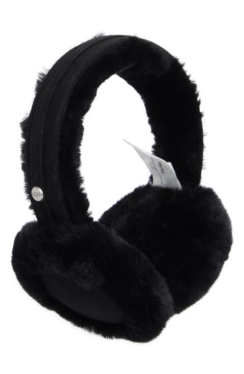 Classic Single Genuine Shearling Earmuffs
