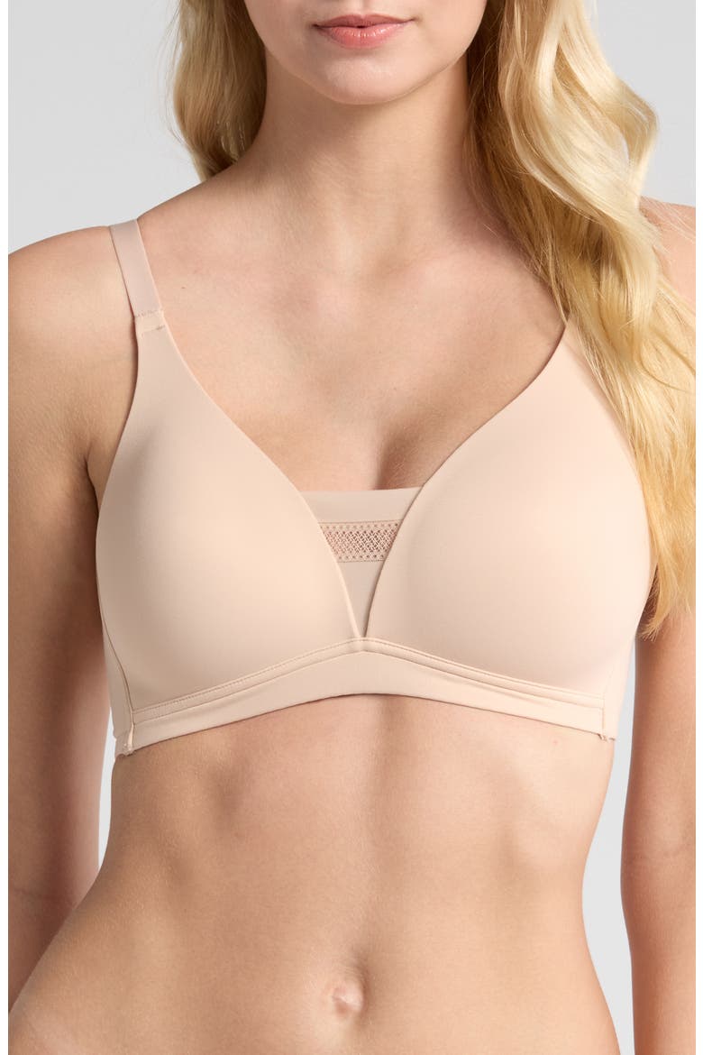 Easy Bliss Wireless Bra, Main, color, BLUSH