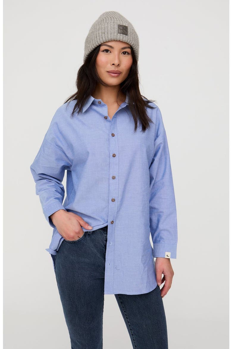 Organic Cotton Bea Shirt, Main, color, Blue