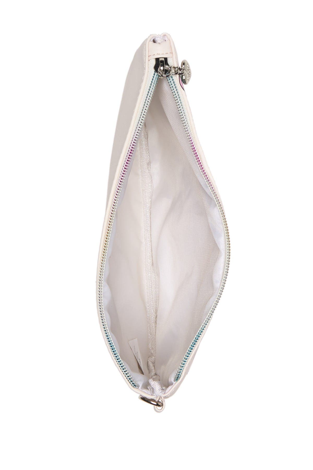 OMG Accessories Dream Rainbow Print Cosmetic Wristlet, Alternate, color, 